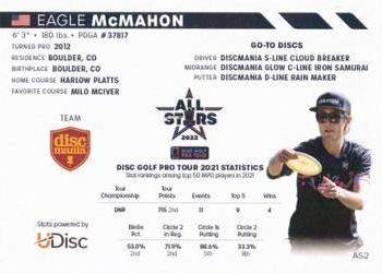 2022 Disc Golf Pro Tour - All-Stars #AS2 Eagle McMahon Back